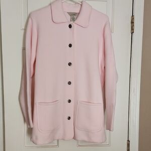 L.L. Bean Pink Teddy Jacket